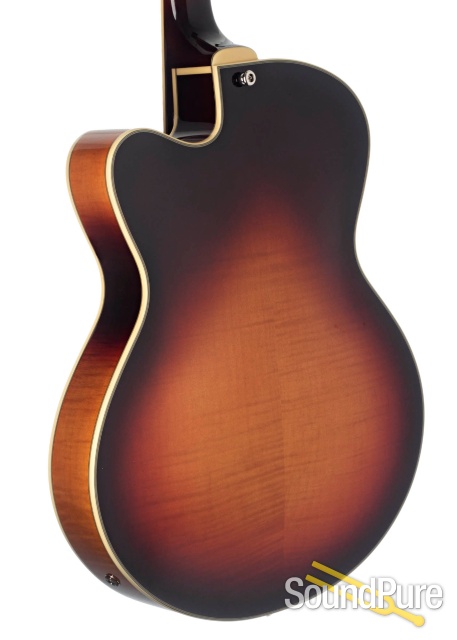 Comins GCS-16-1 Autumn Burst Archtop Guitar #11852 — image 2