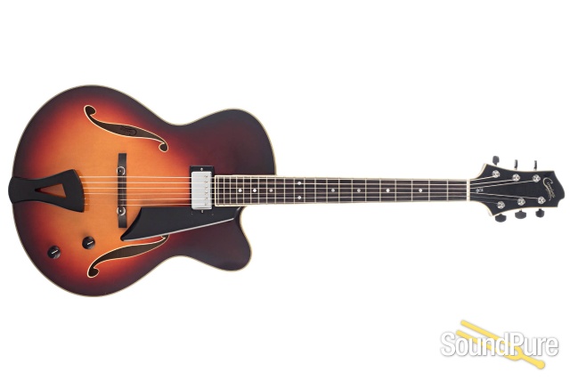 Comins GCS-16-1 Autumn Burst Archtop Guitar #11852 — image 8