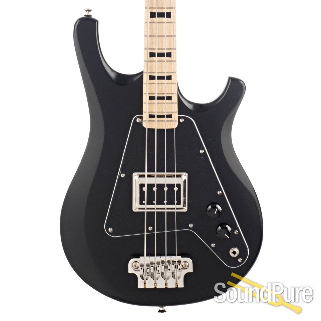 Serek Lincoln Satin Black Medium Scale Bass #LNC-067 — image 1