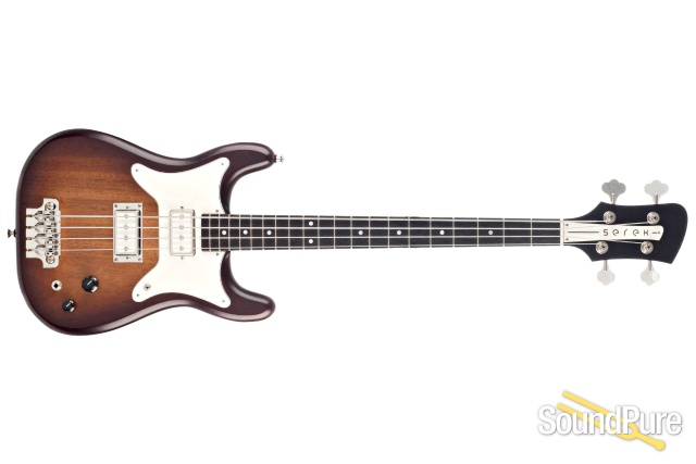 Serek Midwestern "Cavern" 3-Tone SB Short Scale Bass #MW-168 — image 8