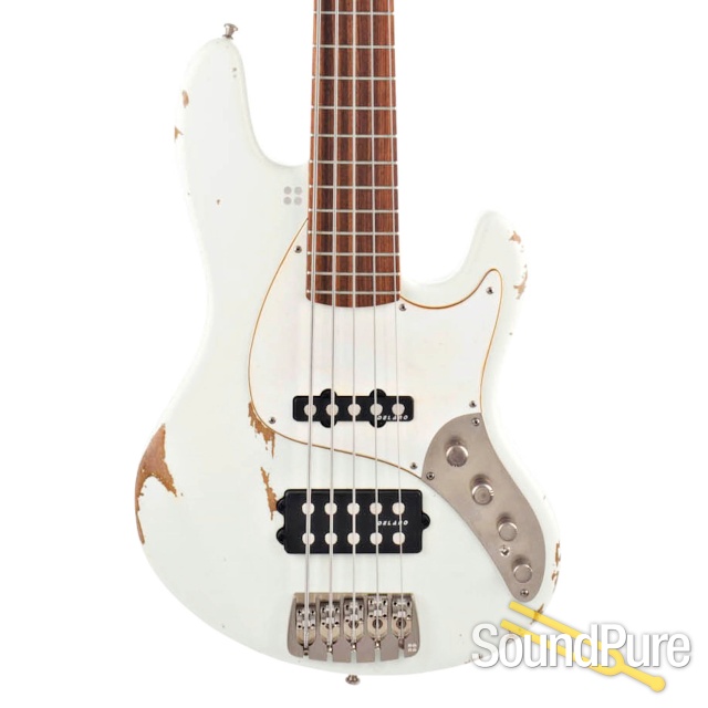 Sandberg California TM5 Aged Virgin White 5-String #39762 — image 1