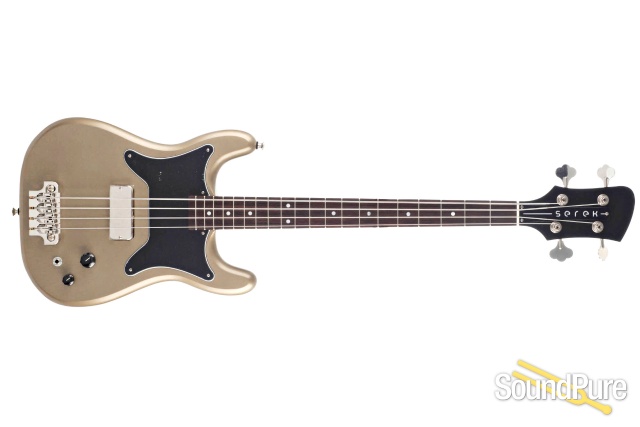 Serek Midwestern Shoreline Gold Short Scale Bass #MW-160 — image 8