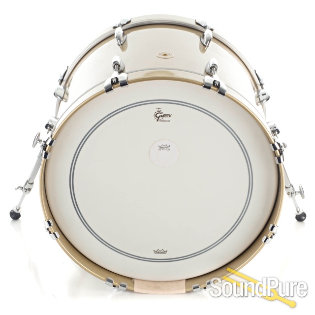 Gretsch 3pc USA Custom Drum Set- Gold Mist 12/14/20-Used — image 9