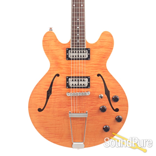 Collings I-35 LC Faded Trans Orange Guitar #201530 - Used — image 1