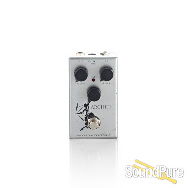 J Rockett Jeff Archer Overdrive Pedal (Silver) - Used — image 1