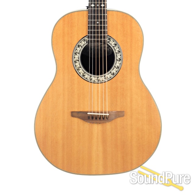 Ovation 1114-4 Left Handed Acoustic Guitar #068868 - Used — image 1