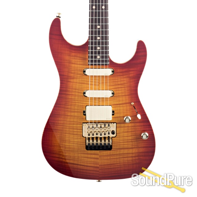 Suhr Standard Legacy Aged Cherry Burst w/Floyd Rose #66814 — image 1