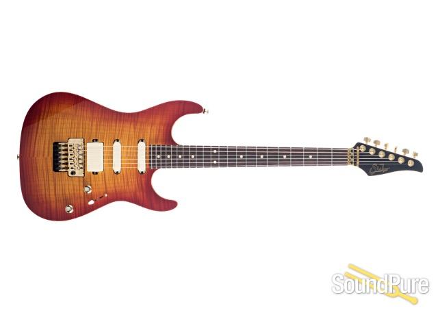 Suhr Standard Legacy Aged Cherry Burst w/Floyd Rose #66814 — image 8