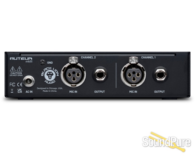 Black Lion Auteur mkIII Two Channel Mic Preamp — image 2