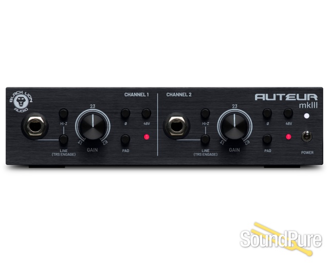 Black Lion Auteur mkIII Two Channel Mic Preamp — image 3