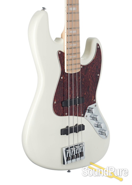 Bass Mods EF4 Olympic White 4-String Bass #15060041 - Used — image 3