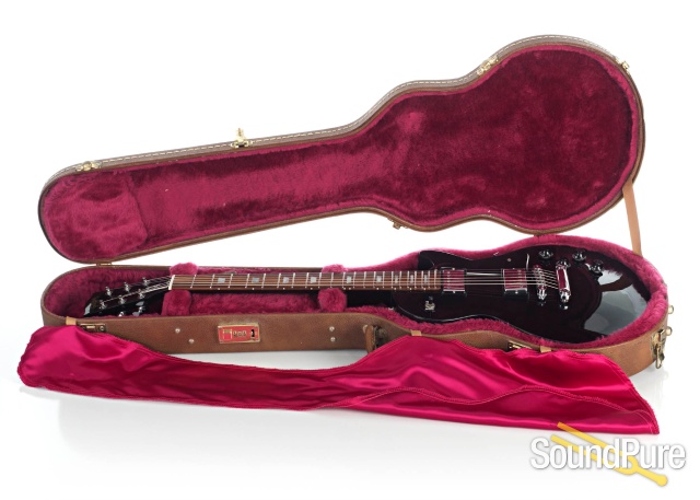 Gibson LP Studio Black Electric Guitar #01820320 - Used — image 5