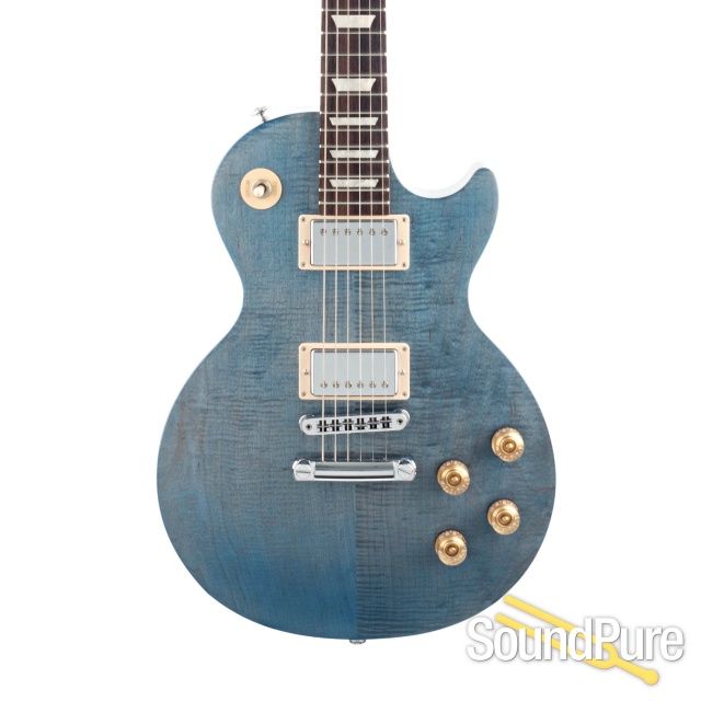 Gibson Les Paul Studio Plus Ocean Blue #170063022 - Used — image 1