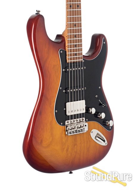 Tuttle Custom Classic S Cherry Burst Guitar #678 - Used — image 2