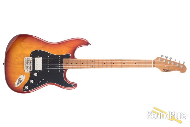 Tuttle Custom Classic S Cherry Burst Guitar #678 - Used — image 3