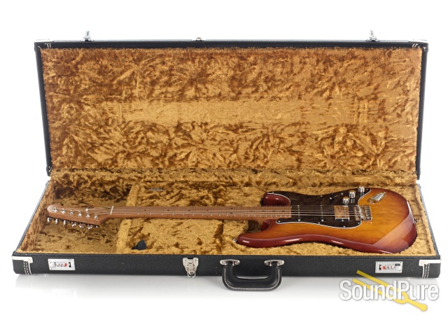 Tuttle Custom Classic S Cherry Burst Guitar #678 - Used — image 5