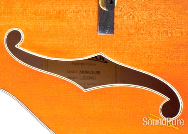 Eastman AR580CE-HB Honey Burst Archtop Guitar #L2100601 — image 5