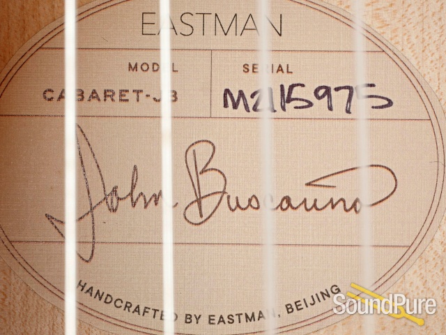 Eastman Cabaret-JB Nylon String Archtop #M2125975 — image 2