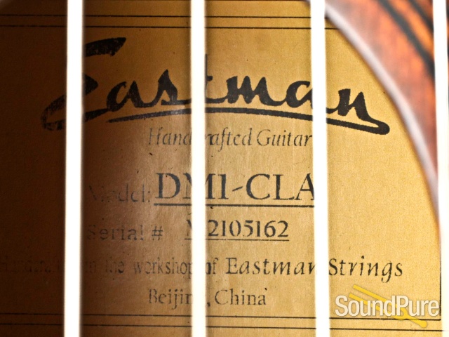 Eastman DM1 Classic Gypsy Jazz Acoustic Guitar #M2105162 — image 2