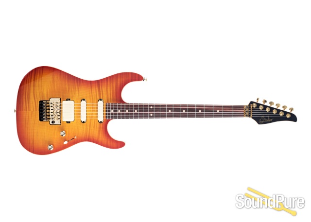 Suhr Standard Legacy Aged Cherry Burst w/Floyd Rose #66817 — image 8