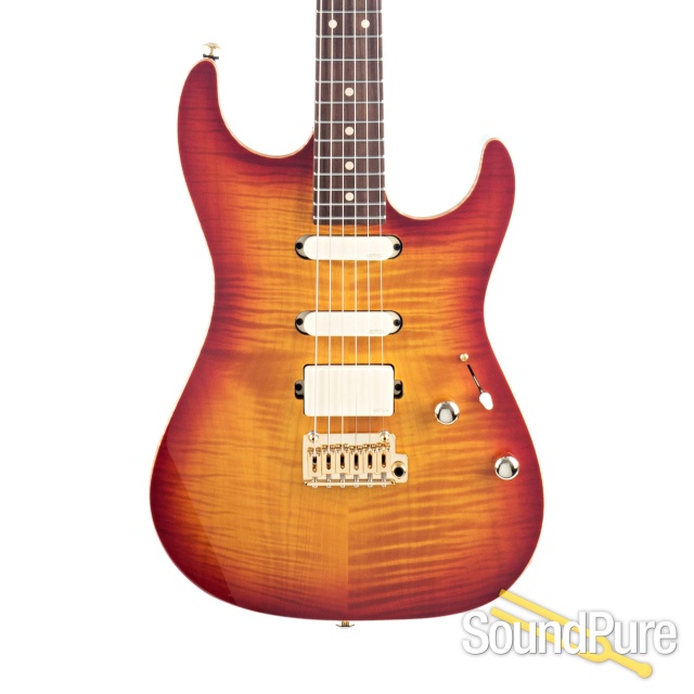 Suhr Standard Legacy Aged Cherry Burst w/Gotoh 510 #66795 — image 1