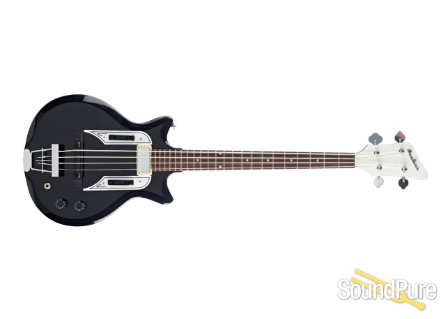 Eastwood Airline Pocket Bass Black #1800093 - Used — image 8