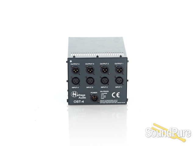Heritage Audio OST-4 Four-Slot 500-Series Rack - Used — image 3