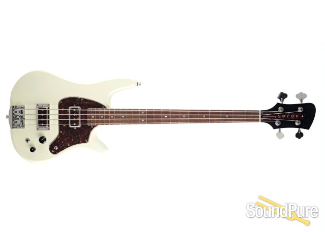 Serek Midwestern 2 Vintage White Medium Scale Bass #MW2-230 — image 4