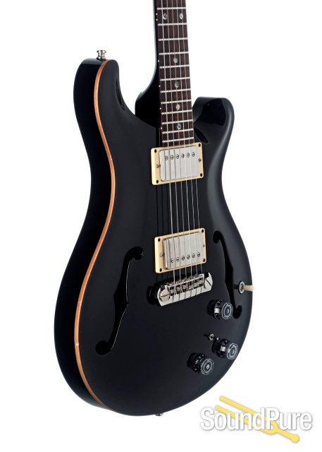 PRS Hollowbody II Black Electric Guitar #7124225 - Used — image 5