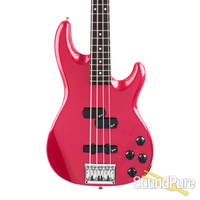 Fender Precision Bass Lyte Red #B004872 - Used — image 1
