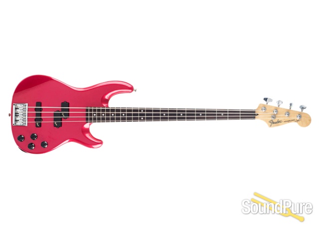 Fender Precision Bass Lyte Red #B004872 - Used — image 8