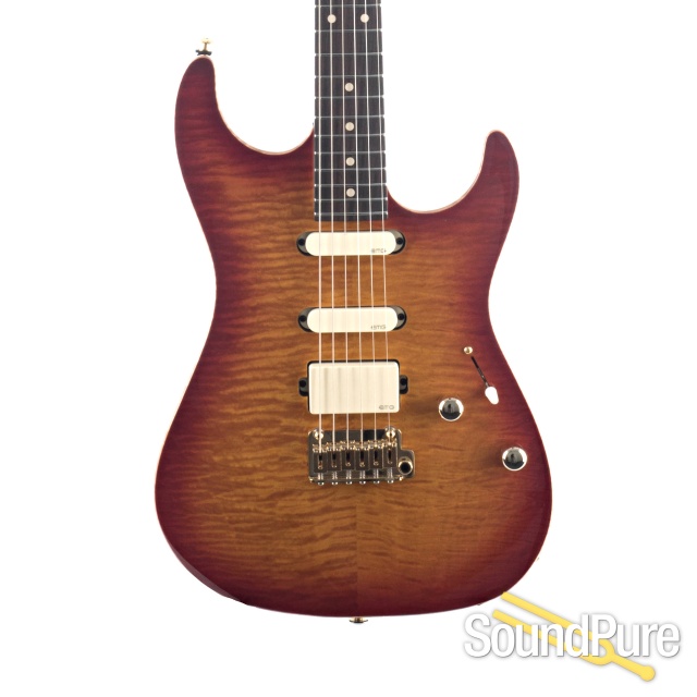 Suhr Standard Legacy Aged Cherry Burst w/Gotoh 510 #66796 — image 1