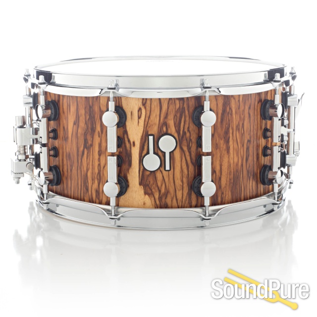 Sonor 7x14 SQ2 Medium Maple Snare Drum- African Marble