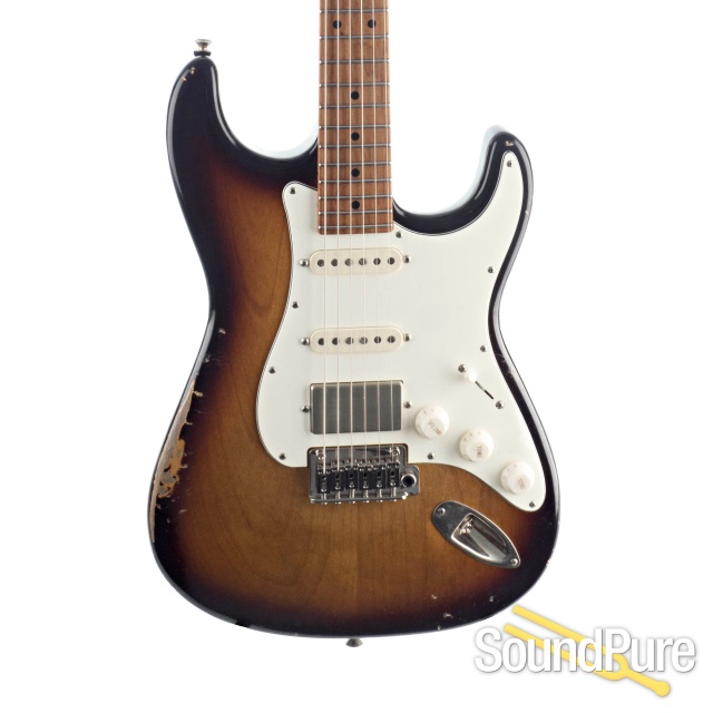 Anderson Icon Classic Tobacco Burst In-Distress #01-14-22N — image 1