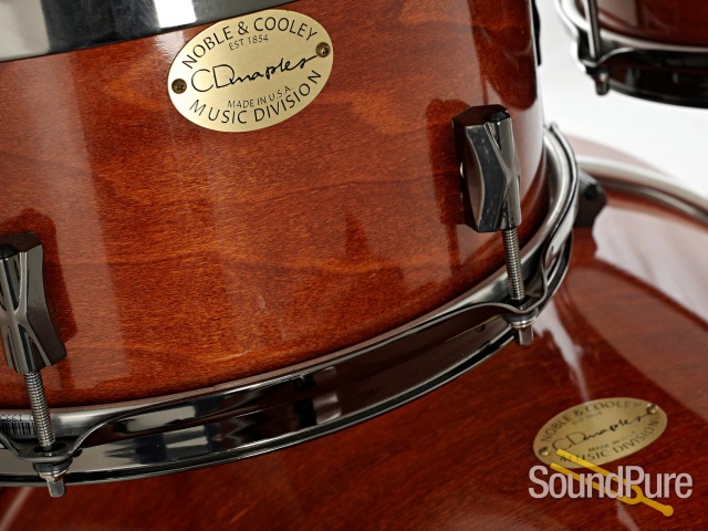 Noble & Cooley 4pc CD Maple Drum Set-Maple/Black-Used — image 3