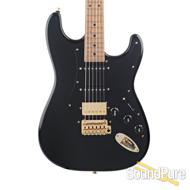 Suhr Mateus Asato Signature Classic S Black HSS #66962 — image 1