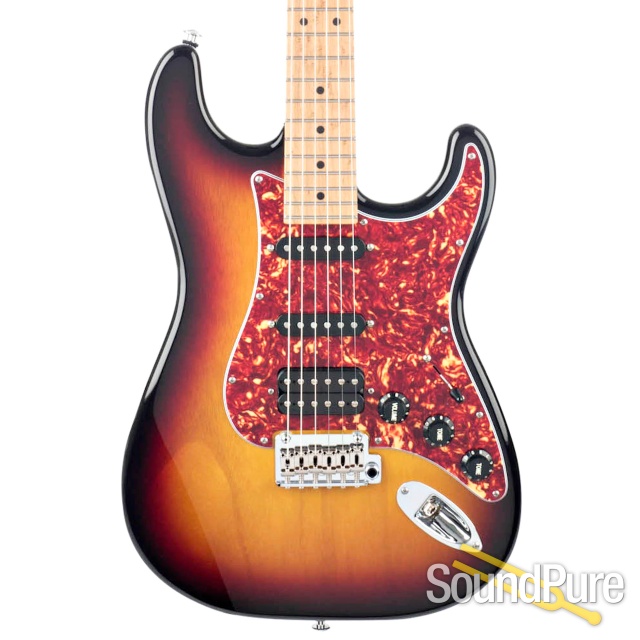 Suhr Classic S Paulownia Trans 3 Tone Burst Guitar #66835 — image 1