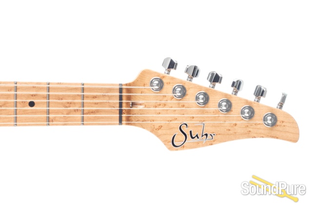 Suhr Classic S Paulownia Trans 3 Tone Burst Guitar #66835 — image 4