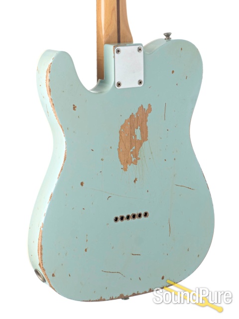 Fender CS '50 Telecaster Relic Sonic Blue #R7910 - Used — image 2