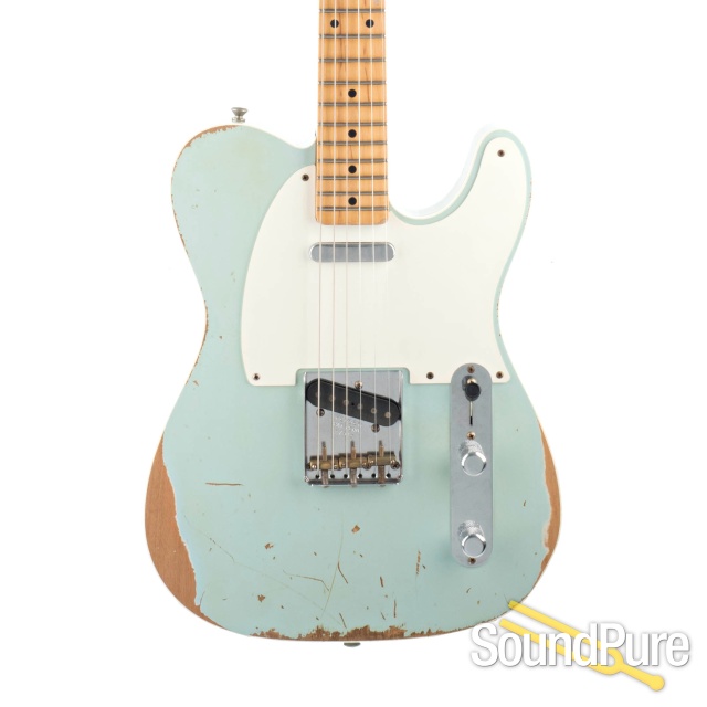 Fender CS '50 Telecaster Relic Sonic Blue #R7910 - Used — image 1