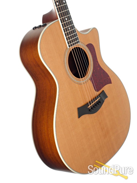 Taylor 414ce Sitka/Ovangkol Acoustic #20070416043 - Used — image 3