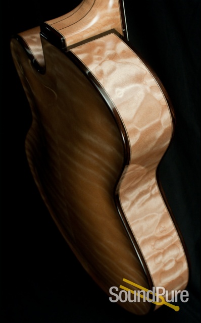 Tom Bills Natura Deluxe 16" Archtop Guitar — image 3