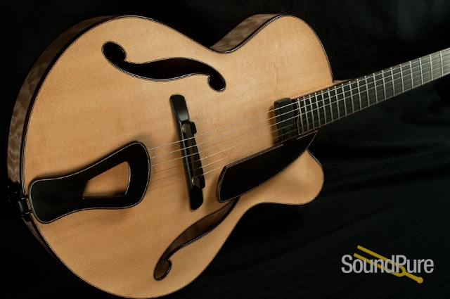 Tom Bills Natura Deluxe 16" Archtop Guitar — image 14