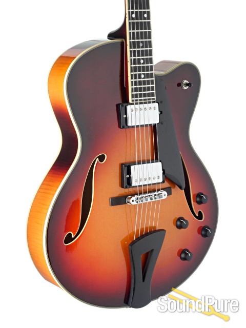 Comins GCS-16-2 Autumn Burst Archtop Guitar #218061 — image 2