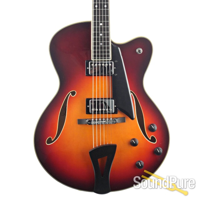 Comins GCS-16-2 Autumn Burst Archtop Guitar #218061 — image 1