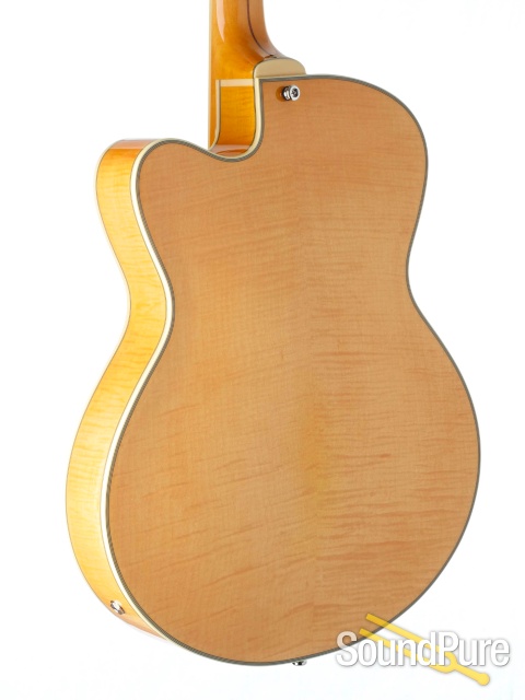 Comins GCS-16-1 Vintage Blonde Archtop Guitar #118160 — image 2