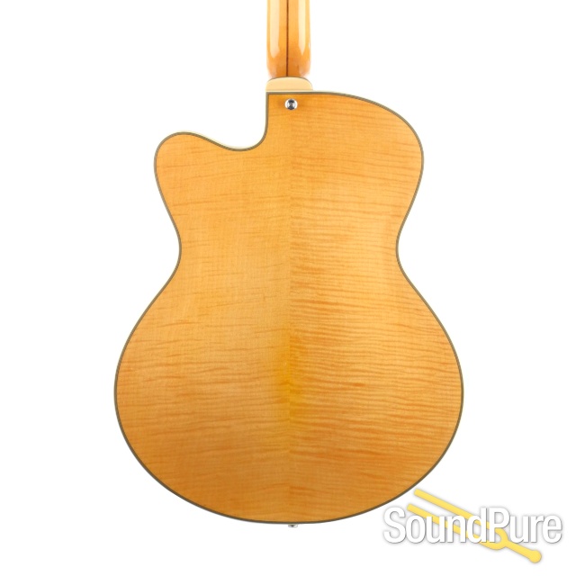 Comins GCS-16-1 Vintage Blonde Archtop Guitar #118160 — image 7
