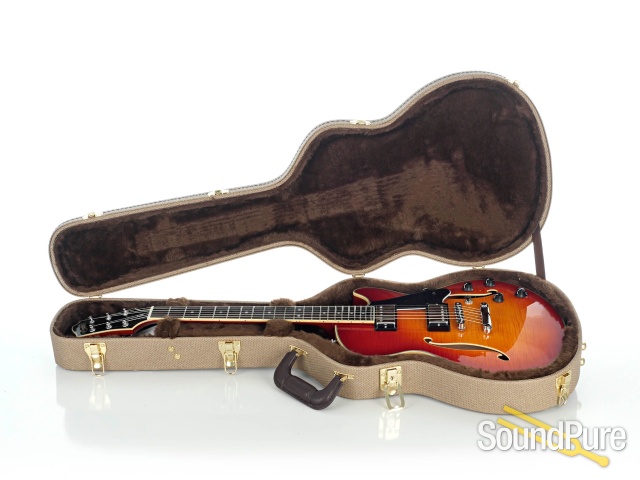 Comins GCS-1 Violin Burst Semi-Hollow #112385 — image 4