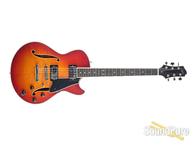 Comins GCS-1 Violin Burst Semi-Hollow #112385 — image 8