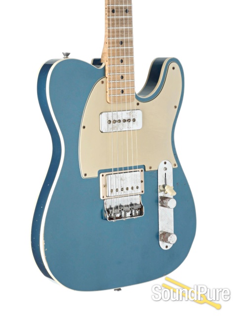 Mario T-Beast Deep Lake Placid Blue Guitar #222631 — image 3